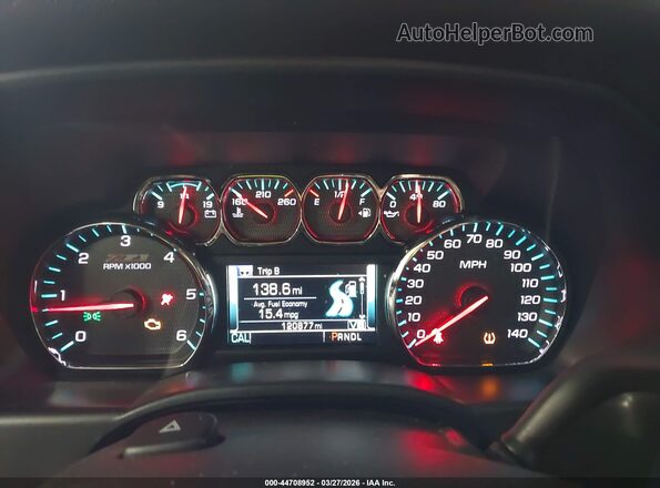 2GCVKRECXJ1103472 2018 CHEVROLET SILVERADO Черный Вид задних сидений