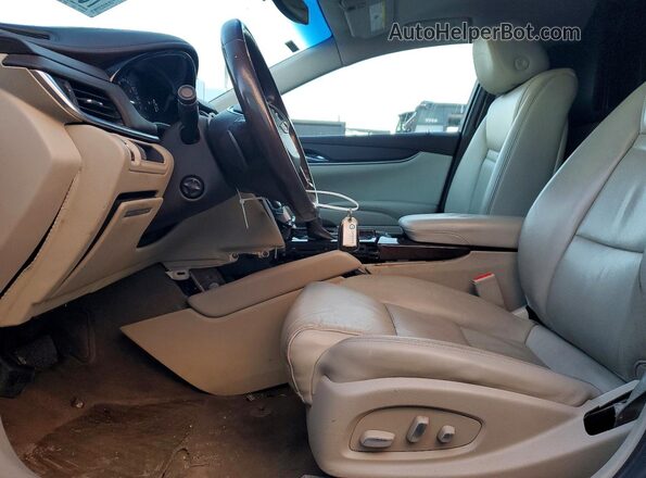 2GEXG6U34G9550066 2016 CADILLAC XTS Black Widok wnętrza z przodu