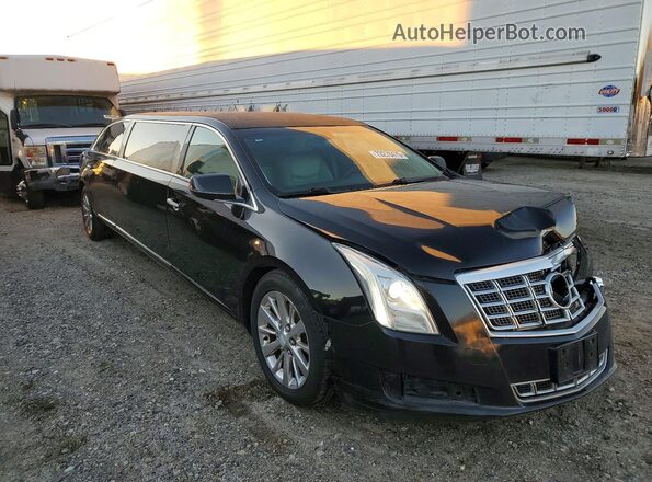2GEXG6U34G9550066 2016 CADILLAC XTS Black Przód prawy