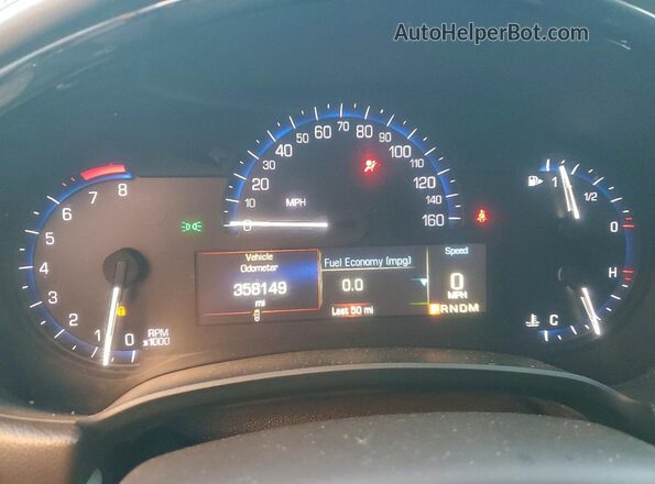2GEXG6U34G9550066 2016 CADILLAC XTS Black Widok zestawu wskaźników