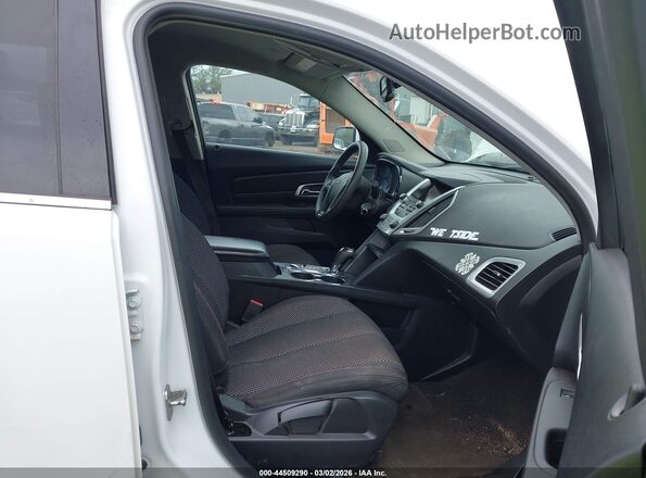 2GKALMEK7H6348236 2017 GMC TERRAIN Белый Вид салона спереди