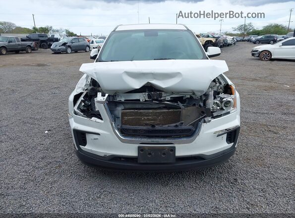 2GKALMEK7H6348236 2017 GMC TERRAIN Белый Вид спереди