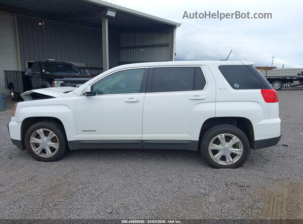 2GKALMEK7H6348236 2017 GMC TERRAIN Белый Панорамный вид салона 360°
