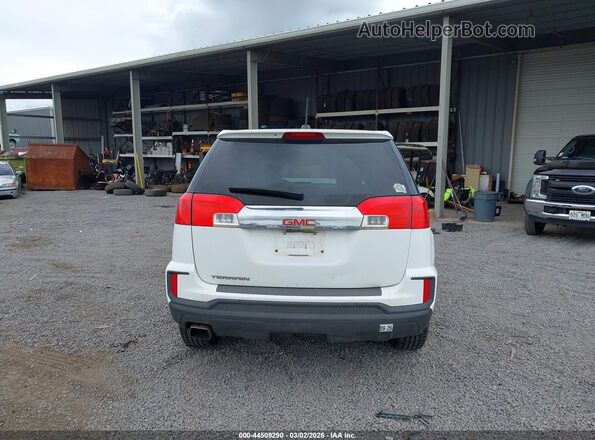 2GKALMEK7H6348236 2017 GMC TERRAIN Белый 