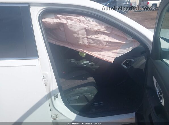 2GKALMEK9G6304835 2016 GMC TERRAIN White Սալոնի դիմացի տեսք