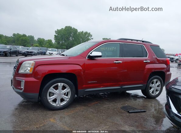 2GKALNEK7H6141223 2017 GMC TERRAIN Red Սալոնի 360 աստիճան տեսք