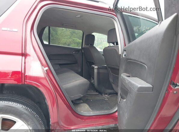 2GKALNEK7H6141223 2017 GMC TERRAIN Red VIN կոդի պիտակի տեսք