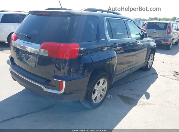2GKALNEK9G6267467 2016 GMC TERRAIN Blue Задня права чверть