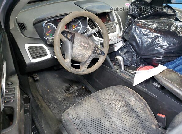 2GKFLREK3C6303841 2021 GMC TERRAIN Серебряный Вид панели приборов