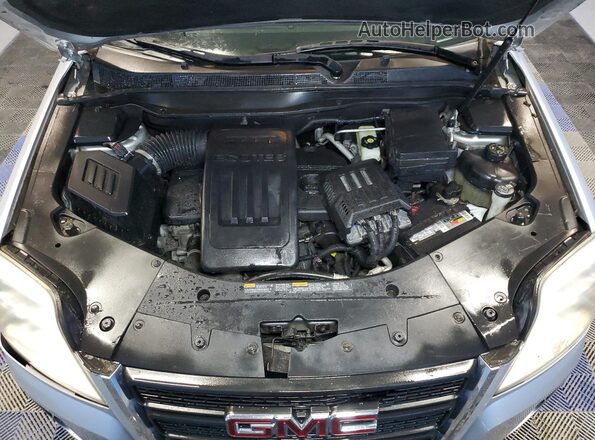 2GKFLREK3C6303841 2021 GMC TERRAIN Серебряный Вид подкапотного пространства