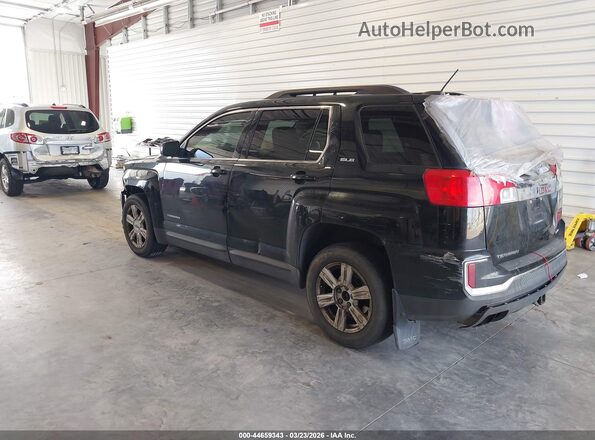 2GKFLTEK2G6278546 2016 GMC TERRAIN Черный Задняя левая четверть