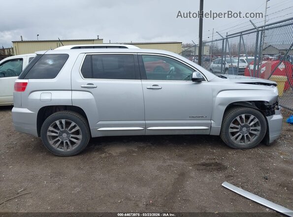 2GKFLVE33H6166070 2017 GMC TERRAIN Silver 
