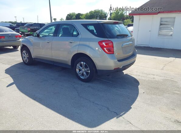 2GNALBEK1G1128366 2016 CHEVROLET EQUINOX Gold Задня ліва чверть