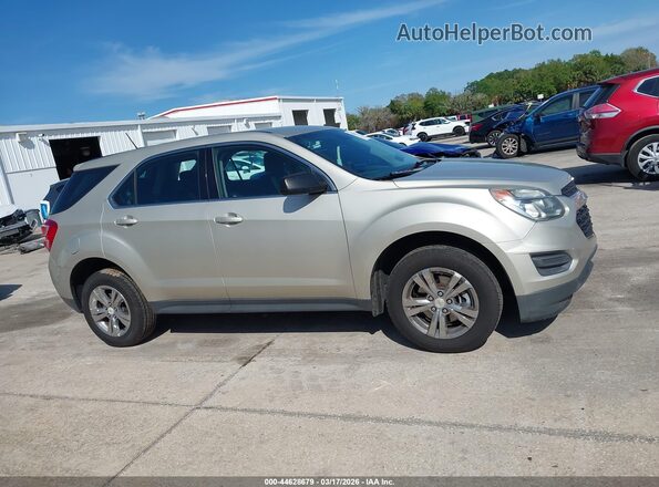 2GNALBEK1G1128366 2016 CHEVROLET EQUINOX Gold Вид задньої частини салону