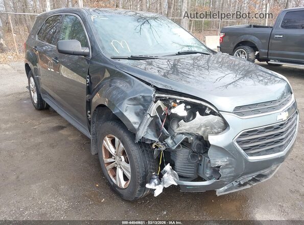 2GNALBEK3H1522744 2017 CHEVROLET EQUINOX Серый Вид спереди