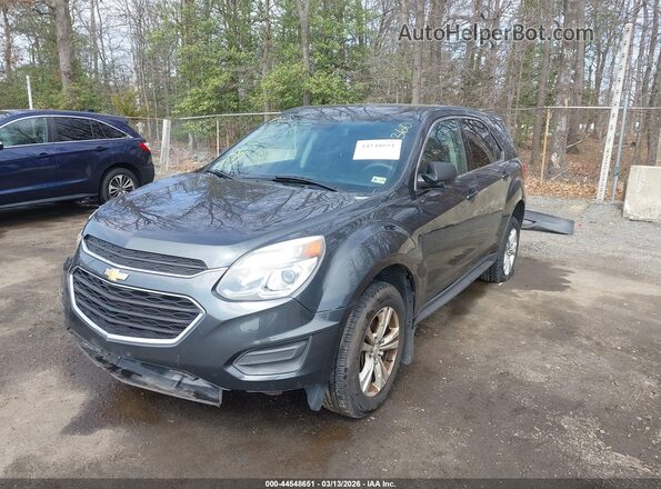2GNALBEK3H1522744 2017 CHEVROLET EQUINOX Серый Передняя левая четверть