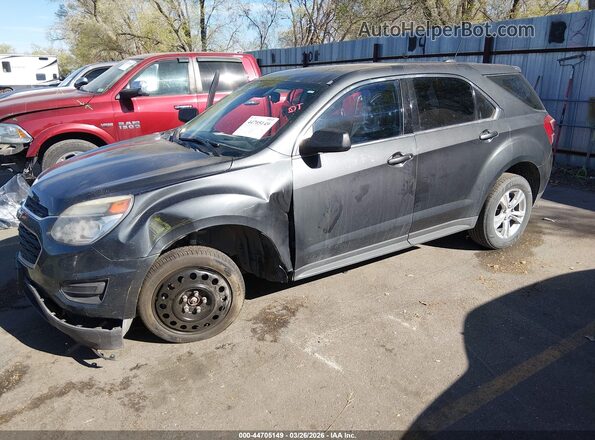 2GNALBEK6H6121322 2017 CHEVROLET EQUINOX Серый Передняя левая четверть