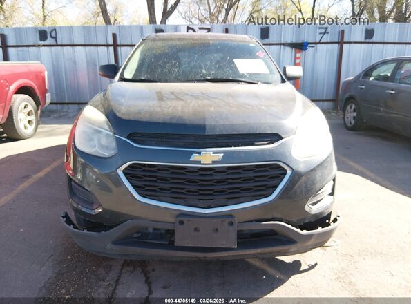 2GNALBEK6H6121322 2017 CHEVROLET EQUINOX Серый Вид щитка приборов