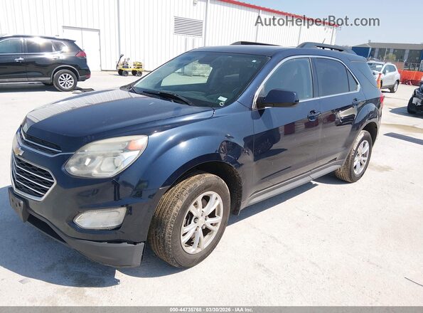 2GNALCEK0H1606493 2017 CHEVROLET EQUINOX Dark Blue Vista tres cuartos delantera izquierda