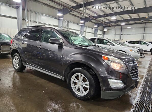2GNALCEK1G6244255 2016 CHEVROLET EQUINOX Серый Передняя правая четверть