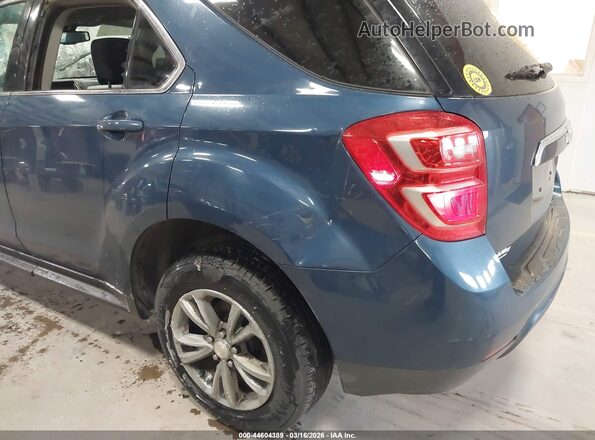 2GNALCEK6G6236619 2016 CHEVROLET EQUINOX Blue Widok wnętrza z tyłu