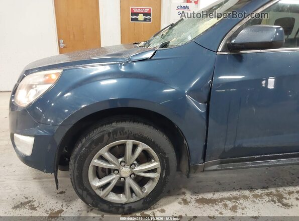 2GNALCEK6G6236619 2016 CHEVROLET EQUINOX Blue Widok zestawu wskaźników