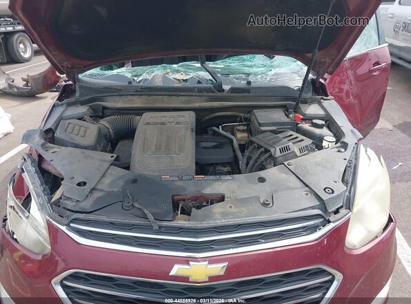 2GNALCEK8G6332266 2016 CHEVROLET EQUINOX Красный Вид сзади