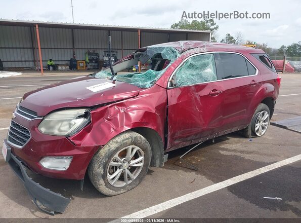 2GNALCEK8G6332266 2016 CHEVROLET EQUINOX Красный Вид задней части салона
