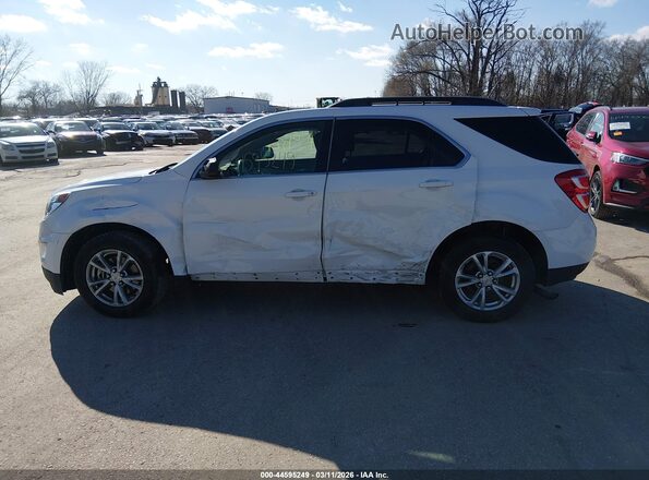 2GNALCEKXG1124242 2016 CHEVROLET EQUINOX White Widok wnętrza 360 stopni