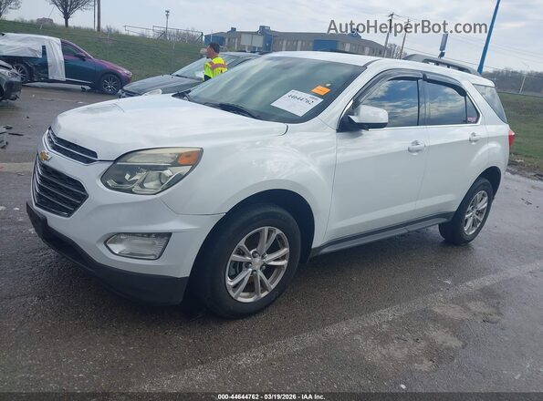 2GNALCEKXG1158830 2016 CHEVROLET EQUINOX White Առջևի ձախ երեք քառորդ տեսարան