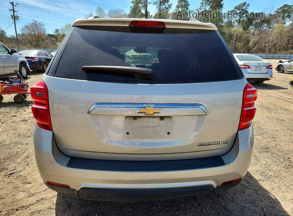 2GNALCEKXG1171030 2016 CHEVROLET EQUINOX Beige Вид ззаду