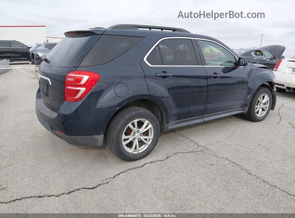 2GNALCEKXH1590092 2017 CHEVROLET EQUINOX Blue Задня права чверть