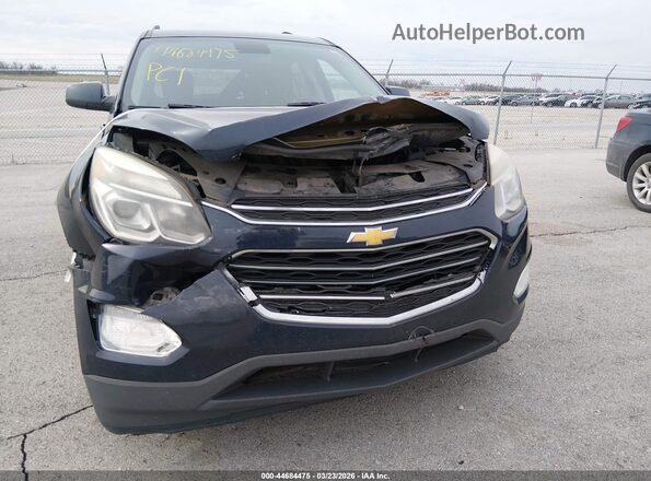 2GNALCEKXH1590092 2017 CHEVROLET EQUINOX Blue Вид спереду