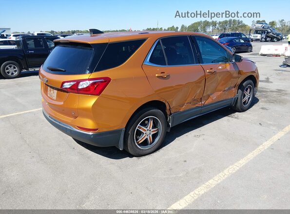 2GNAXJEV1J6115605 2018 CHEVROLET EQUINOX Оранжевый Задняя правая четверть