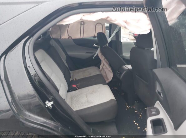 2GNAXJEV2J6136298 2018 CHEVROLET EQUINOX Black Widok naklejki z numerem VIN