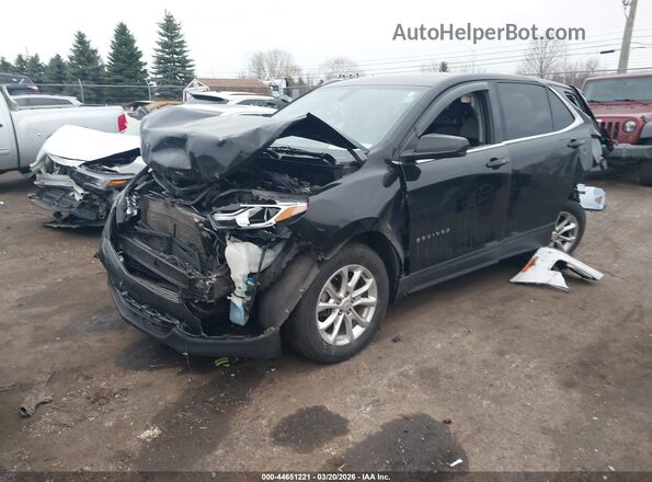 2GNAXJEV2J6136298 2018 CHEVROLET EQUINOX Black Przód lewy