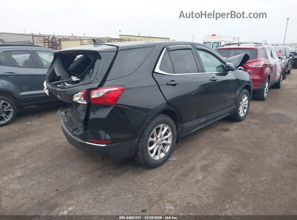2GNAXJEV2J6136298 2018 CHEVROLET EQUINOX Black Tył prawy