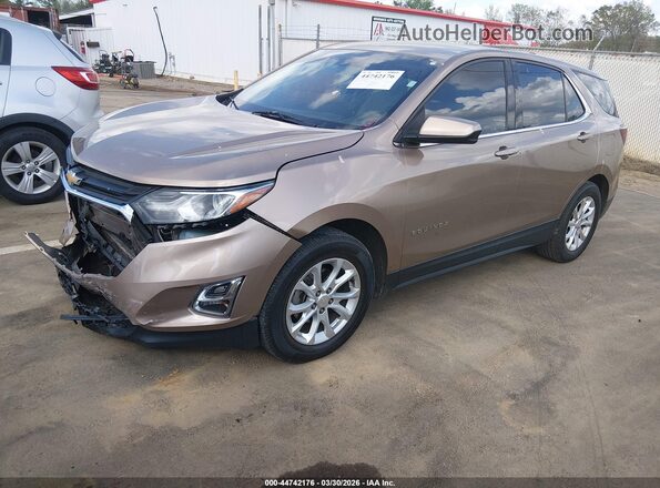 2GNAXJEV7J6294829 2018 CHEVROLET EQUINOX Brown Front left
