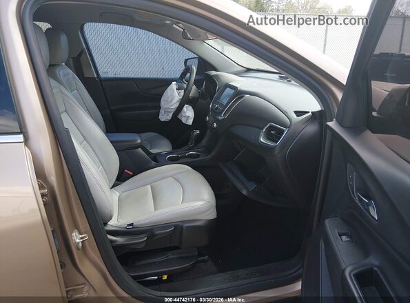 2GNAXJEV7J6294829 2018 CHEVROLET EQUINOX Brown Front interior view