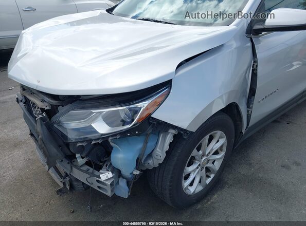 2GNAXKEV7K6187027 2019 CHEVROLET EQUINOX Silver Front view