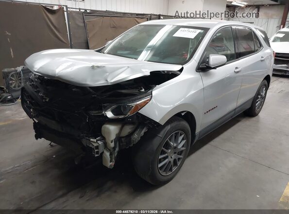2GNAXLEX1K6135237 2019 CHEVROLET EQUINOX Gray Առջևի ձախ երեք քառորդ տեսարան