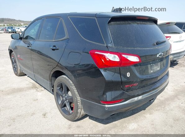 2GNAXLEX4K6140111 2019 CHEVROLET EQUINOX Black Հետևի ձախ