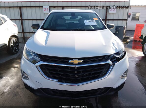 2GNAXREV2J6104708 2018 CHEVROLET EQUINOX White Սարքավորումների վահանակի տեսք