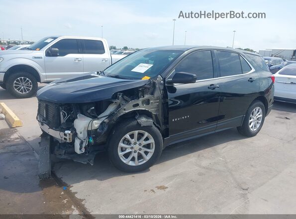 2GNAXSEV1J6268653 2018 CHEVROLET EQUINOX Черный Передняя левая четверть