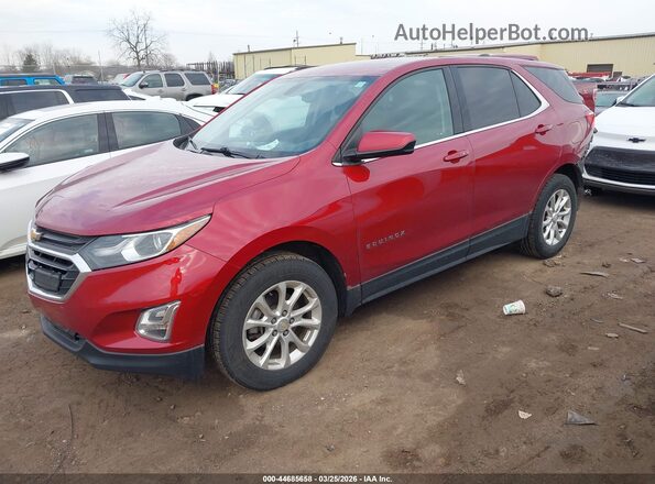 2GNAXSEV2J6174202 2018 CHEVROLET EQUINOX Burgundy Передня ліва чверть