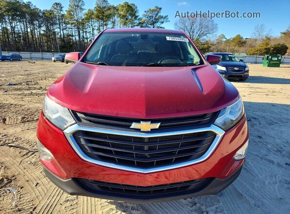 2GNAXUEV2K6265757 2019 CHEVROLET EQUINOX Red Front view