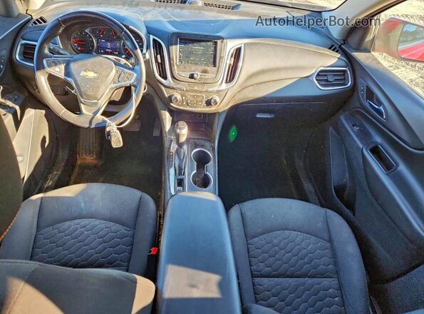 2GNAXUEV2K6265757 2019 CHEVROLET EQUINOX Red Dashboard view