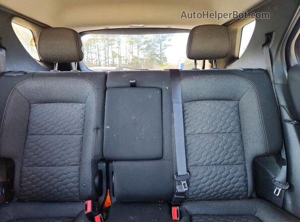 2GNAXUEV2K6265757 2019 CHEVROLET EQUINOX Red Rear seats view