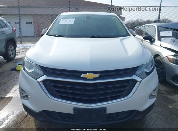 2GNAXUEV2K6297768 2019 CHEVROLET EQUINOX White Widok zestawu wskaźników