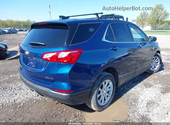 2GNAXUEV7K6262286 2019 CHEVROLET EQUINOX Синий Задняя правая четверть